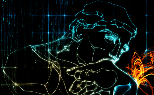 image depicting Rodin's silhouette